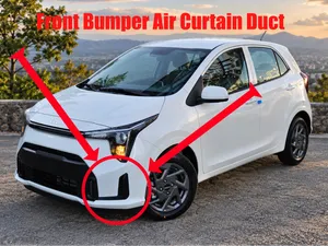 Kia Picanto 2025 – Front Bumper Air Curtain Duct