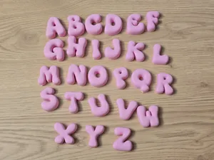 The Bubblegum Balloon Font Ultra Chunky Pop ABC