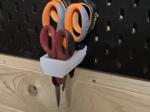 IKEA SKÅDIS Scissors Holder / 3 Slot Organizer