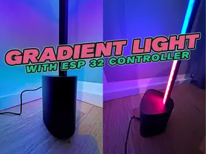 DIY Signe-Inspired Smart LED Corner Gradient Lamp