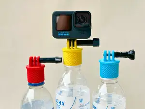 Bottle Cap Mount – Floating Grip for Action Cams