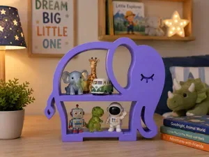 Elephant Scalable Kid Shelf