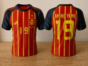 Spain Jersey – Lamine Yamal #19 - World cup