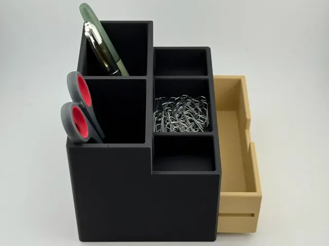 Office Desk Organizer with Sliding Drawer — Фото 3 из 7