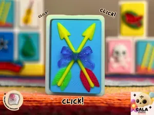 Las Jaras Loteria Card Clicker Fidget