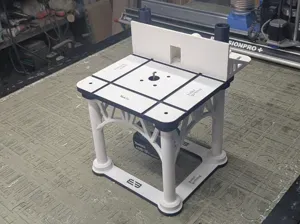 Router table for H series printers.