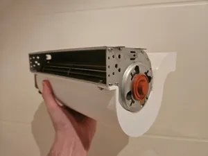 Adapter Querstromlüfter-Radiallüfter 240mm