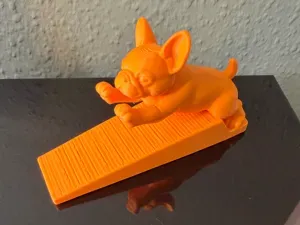 Französische Bulldoggen Türstopper