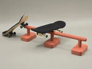 Fingerboard Grind Rail Trick Obstacle Skateboard