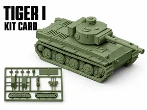 Tiger I Kit Card - 3 Scales
