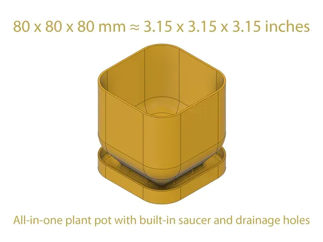 ADKS - Easy all-in-one plant pot + saucer — Image 3 of 9
