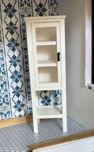 Dollhouse Scale 1:12 Bathroom Storage Cabinet