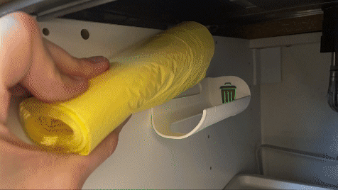 Garbage bag holder