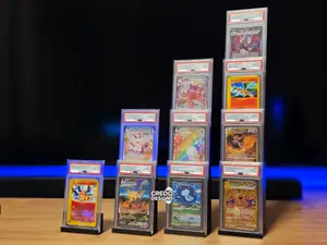 Pokémon PSA Slab Display Stand Wall