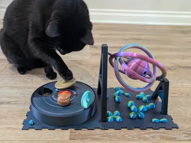 Curious Paws- Solar System Treat Wheel — Фото 3 из 6