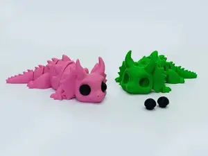 Cute Articulated Dinosaur _ No AMS
