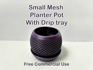 Propagation mesh planter pot