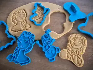 Cookie Cutters – Frozen (Elsa, Anna, Olaf)