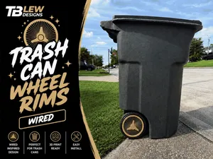 WIRED 3 | Trash Can Wheel Rims