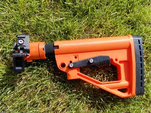 AK12 stock Picatinny rail folding and telescopic 