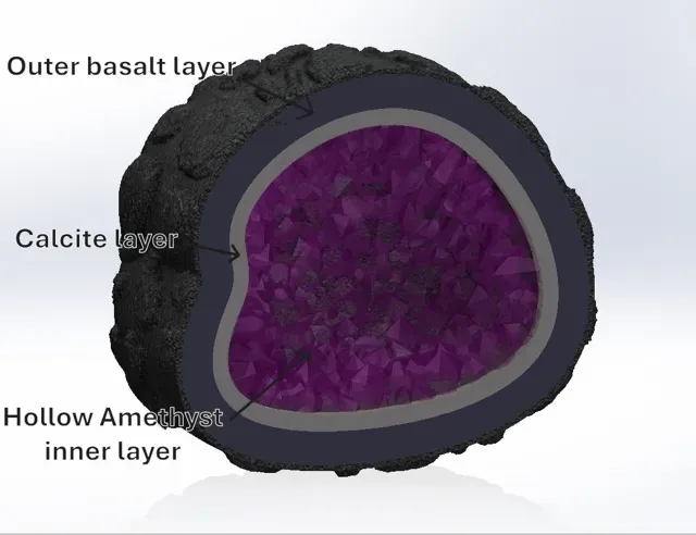 Amethyst Half-Geode — Фото 8 из 8