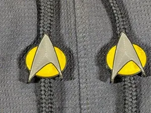 Star Trek Communicator Badge Drawstring Charm