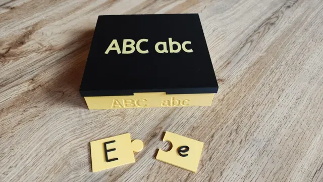ABC Match Puzzle | Uppercase & Lowercase + Box — Фото 2 из 7