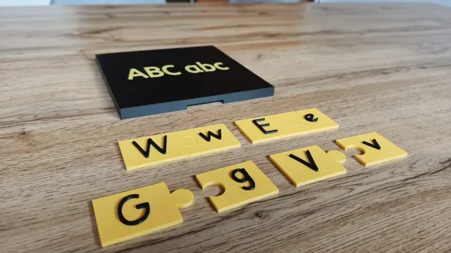 ABC Match Puzzle | Uppercase & Lowercase + Box — Фото 4 из 7