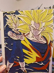 Dragon Ball Z - Goku SSJ 3 & Vegeta Hueforge