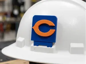 Chicago Bears Hard hat Clip