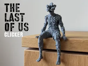 Clicker Sitting on Ledge / Shelf - The Last of Us