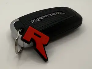 Ford Raptor F150/Bronco Keychain - 'R' Logo