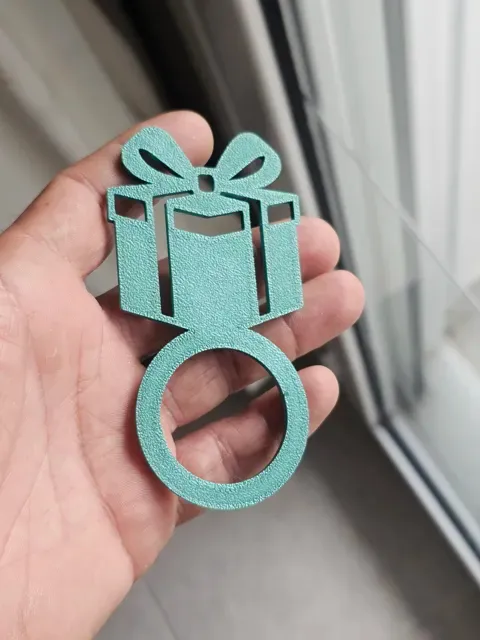 Christmas Napkin Rings Set – Festive Table Decor — Image 5 of 6