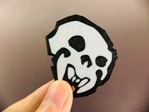 《兽人必须死!》游戏周边骷髅币冰箱贴/钥匙扣-AMS