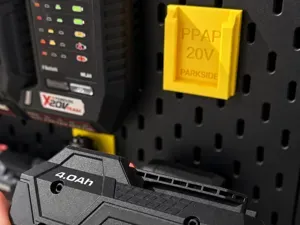 PARKSIDE X20V Team Battery Holder for IKEA SKADIS