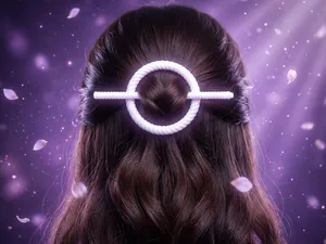 Rope Halo Hair Pin