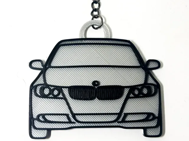 BMW E90 keychain