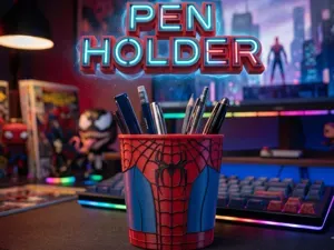 Spider-Man Pen Holder Desk Organizer Popcorn Bowl