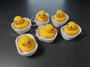 Yellow duck bathtub clicker (AMS version)