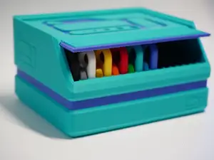 SwatchBox Retro: Scatola Porta Campioni Filamento