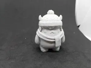 Winter Yeti Snowman Christmas Decoration Figure