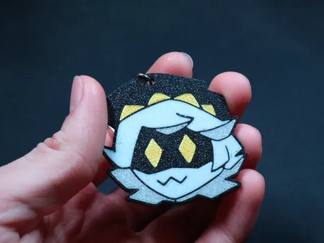 N Keychain Murder Drones Glitch pin — Image 4 of 6