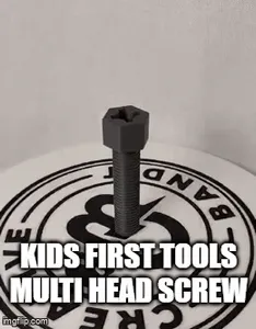 Kids first tools - Multi head screw