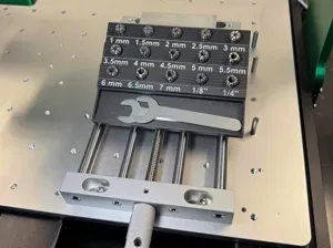 ER11 collet magnetic storage tray