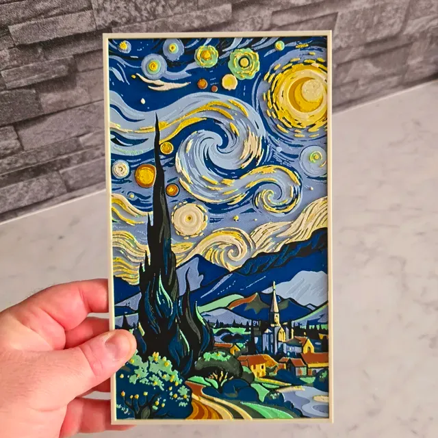 Hueforge La nuit étoilée Van gogh — Фото 2 из 2
