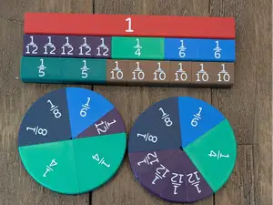Fraction Manipulatives Lab (optional magnets)