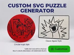 Jigsaw Puzzle Generator (Krypt & Classic)