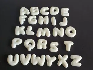 Groovy Alphabet Set A until Z Letters Bubble Font