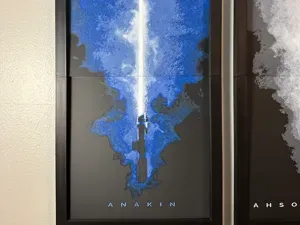 Anakin Light Saber 2-piece Hueforge