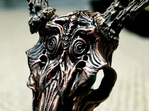 Sacred Stag of Aulis - Deer Skull BAS Antler Mount